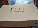 ELLE【100%綿羊毛】米白色長款雙面呢大衣女2024冬裝新款毛呢外套 米白 S 曬單實(shí)拍圖