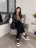 狄德拉真皮厚底小白鞋女2025春季新款百搭內(nèi)增高小個(gè)子松糕加絨休閑板鞋 7.5cm黑色 【牛皮】 36 (230mm) 標(biāo)準(zhǔn)碼 曬單實(shí)拍圖