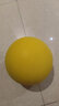 智啟鑫 靜音籃球7號無(wú)聲籃球成人兒童室內訓練大號拍拍球彈力家用籃球 高彈靜音籃球-黃色 七號靜音球-標準款 曬單實(shí)拍圖