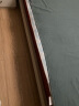 雅鹿·自由自在 床单单件 被单床罩单件单人学生宿舍1.2/1.5米床垫保护罩磨毛水洗床单棉麻色布灰色 180*230cm 实拍图