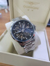 冠琴（GUANQIN）手表男士全自動(dòng)機械表雙面鏤空瑞士認證潮流夜光男表送男朋友禮物 升級加強版/鋼帶本色黑面/終身質(zhì)保 曬單實(shí)拍圖