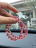 Talent Booty草莓晶手鏈女桃花石滿(mǎn)籽金草莓手串招桃花運送女生老婆生日禮物 【粉透款-10mm】收藏級/配證書(shū) 曬單實(shí)拍圖
