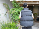 加拿大鵝（Canada Goose）Lawrence 男士羽絨馬甲戶外休閑外套大鵝羽絨服 2804M 61 黑色 M 曬單實(shí)拍圖
