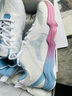 李寧（LI-NING）羽毛球鞋減震耐磨變色龍6 LITE男女同款6代羽毛球訓(xùn)練鞋 男女同款變色龍6LITE白 37.5 (230mm) 曬單實拍圖