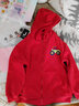 Helichong兒童雙面絨男童衛衣加絨加厚連帽女童開(kāi)衫長(cháng)袖童裝口袋外套 【開(kāi)衫】拖拉機紅色 雙面絨 140 (建議身高1.2-1.3米) 曬單實(shí)拍圖