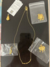 潮宏基足金5G黃金項鏈女計價(jià) 莫比烏斯環(huán) XQG30004360 約3.8g 生日禮物 曬單實(shí)拍圖