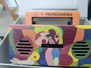 MUSICANVAS音樂(lè )畫(huà)布復古無(wú)線(xiàn)藍牙音箱女生卡通節日禮物家用高音質(zhì)戶(hù)外便攜式迷你手機藍牙音響電腦超重低音炮 蒙德里安 官方標配 曬單實(shí)拍圖