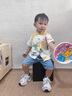 G.DUCKKIDS童裝男童夏裝套裝兒童服裝一歲寶寶衣服小童短袖襯衫兩件套小男孩 恐龍襯衫 90 尺碼1~2歲【 80-90cm】cm 曬單實(shí)拍圖