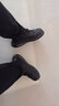 Jeep吉普男鞋韓版百搭商務(wù)休閑皮鞋男防滑氣墊軟底免系運(yùn)動(dòng)板鞋子男 黑色（運(yùn)動(dòng)碼） 43 曬單實(shí)拍圖
