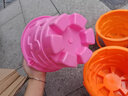 華智小桶加厚兒童玩具桶塑料玩沙小桶幼兒園寶寶戲水小水桶釣魚(yú)池水桶 城堡桶 曬單實(shí)拍圖