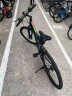 千里达（TRINX）K014山地自行车双碟刹避震前叉碟刹学生自行车青少年童车山地车 K014-24*12- 青黄 实拍图