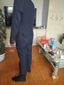 皮爾卡丹輕奢正裝西服套裝男士三件套商務(wù)休閑西裝春夏季新郎結婚禮服針織 藏藍色 (西裝+西褲) 兩件套 XL (135-150斤) 曬單實(shí)拍圖