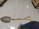 立錦加厚不銹鋼園藝園林工具鏟戶(hù)外養花種菜鋼锨花鏟椿木柄不銹鋼鏟 D把椿木不銹鋼尖鏟 曬單實(shí)拍圖