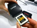 Lexar雷克沙 CFexpress Type B存儲卡 XH2S Z8/7 R5內存卡 256G CFE卡+ 讀卡器【20Gbps】 GOLD系列 新一代高速存儲 曬單實(shí)拍圖