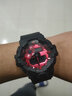 卡西歐（CASIO）黑金gshock黑白賽車冰韌運(yùn)動(dòng)時(shí)尚手表學(xué)生防水送男學(xué)生腕表禮物男 GA-110HDS-7APRT凸變英雄 曬單實(shí)拍圖