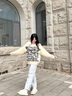 BODACHEL【木蘭】軟殼沖鋒褲女2024新款防風(fēng)防水戶外登山滑雪褲男 【女款】素白灰【五防面料】 M 曬單實(shí)拍圖