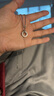 卡地亞（Cartier）項鏈女 LOVE系列圓餅項鏈女士 送女友老婆生日禮物 B7219400 18K白金色 圓餅項鏈 曬單實拍圖