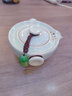 塔馳密司（TOUCH MISS）戶(hù)外旅行茶具套裝便攜式高檔羊脂玉德化白瓷一壺四杯快客杯泡茶壺悅行快客杯_禮盒裝 曬單實(shí)拍圖