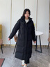 波司登（BOSIDENG）羽絨服男女同款情侶裝長(cháng)款連帽新國標90絨商場(chǎng)同款外套 【店長(cháng)推薦】黑色8056 XS 155/80A 體重約110-130斤 曬單實(shí)拍圖