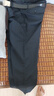 杉杉（FIRS）【 抗皺 竹纖維 彈力】休閑褲男士商務(wù)中青年西裝褲男 藏青 33  曬單實(shí)拍圖