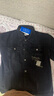 真維斯（JEANSWEST）牛仔夾克男士2025秋季潮牌刺繡工裝上衣牛仔外套男黑灰色XL 曬單實拍圖