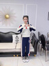 碧彩雅童裝女童秋裝套裝新款兒童服裝女衛(wèi)衣長褲大童女孩衣服秋冬兩件套 女童套裝白色加絨 150(建議140-150cm重62-80斤) 曬單實拍圖
