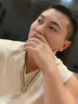 圣雅羅十二生肖蛇年情侶銀項鏈男女款平安扣吊墜時尚飾品生日禮物送男友 亥豬 男款 曬單實拍圖