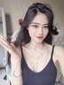 BJYL項鏈女胸鏈身體鏈比基尼bikini鎖骨鏈性感掛鏈裝飾配飾歐美潮鏈條 曬單實拍圖