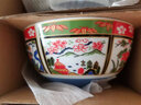 INSCRIPTION 中式國風(fēng)米飯碗 家用吃飯碗套裝高顏值陶瓷餐具 幾何5只裝 曬單實(shí)拍圖