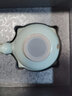 東道汝窯福壽小烏龜茶漏過濾網(wǎng)天青色可開片陶瓷功夫茶具茶道配件零配 天青色禮盒裝 曬單實拍圖