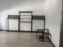 男裝店鋪服裝展示架落地式組合多層鞋帽貨架掛衣服架子掛金色 C組合三件套長(zhǎng)4.2米 曬單實(shí)拍圖