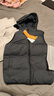 貴人鳥(niǎo)男士秋冬季羽絨棉馬甲外套男生純色百搭連帽保暖外穿情侶男女同款 深灰 3XL 曬單實(shí)拍圖