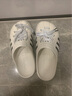 Adidas阿迪達斯2024夏ADILETTECLOG男女同款潮流時(shí)尚休閑拖鞋 JH9849 42 曬單實(shí)拍圖