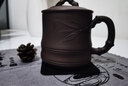 鮑鼎泰宜興紫砂杯 全手工 男士茶杯水杯 陶瓷大杯先生杯商務(wù)會(huì )議杯帶蓋 曬單實(shí)拍圖