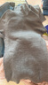 茵曼（INMAN）羊毛衫女無縫一體秋冬女可機(jī)洗保暖針織打底衫毛衣上衣 花灰色 L 曬單實(shí)拍圖