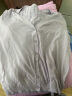 欧莎（OSA）【披肩空调衫】薄款冰丝针织开衫外套女七分袖23年新款夏季上衣 白色B XL 实拍图