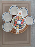 千代源絢爛錦茶具套裝 家用日式宮廷風(fēng)一壺五杯整套茶具 陶瓷泡茶壺茶杯一壺五杯禮盒套裝 曬單實(shí)拍圖