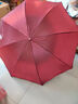 天堂傘晴雨兩用雨傘防曬防紫外線(xiàn)太陽(yáng)傘大號抗風(fēng)遮陽(yáng)折疊傘男女士 酒紅【八骨加固黑膠升級】 曬單實(shí)拍圖