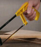 得力（deli）便携迷你钢锯架手工锯子木工弓带锯条6英寸 DL6007 实拍图