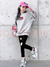 G.duck女童衛衣春秋款兒童衣服10-15歲女孩秋裝草莓熊長(cháng)袖學(xué)生秋季上衣 灰色 150 建議年齡11-12歲 身高140-150體重70-80斤 曬單實(shí)拍圖