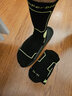 Rollerblade輪滑襪進(jìn)口運動(dòng)高筒加厚溜冰鞋運動(dòng)襪 黑綠（39-42） 曬單實(shí)拍圖