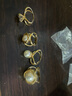 Mays Will絲巾扣多功能高端胸針襯衫飄帶方巾扣環(huán)大衣腰帶風(fēng)衣固定扣女 玫瑰小號+玫瑰中號+單珍珠+鉆石 曬單實(shí)拍圖