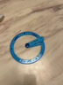 博教（BOJIAO）學(xué)生活動(dòng)角360度量角器畫(huà)角工具多功能尺子銳角鈍角直角任意角演示器 360度量角器（藍色） 曬單實(shí)拍圖