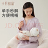 十月結(jié)晶孕婦睡裙帶胸墊哺乳睡衣產(chǎn)后月子服待產(chǎn)裙連衣裙 【妥妥待產(chǎn)裙】黛月粉 M【建議90-115斤】 曬單實拍圖