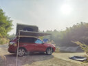 (順豐秒發(fā)）都格鋁合金外殼 車(chē)邊帳篷側帳汽車(chē)天幕側賬車(chē)邊天幕車(chē)載側邊遮陽(yáng)棚帳篷戶(hù)外自駕游裝備  全鋁合金 【2x3米車(chē)邊天幕+伸縮桿】 曬單實(shí)拍圖