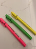 派通（Pentel ）雙頭熒光筆 學(xué)生卡通記號筆 高光重點(diǎn)標注筆 SLW11 3色套裝 曬單實(shí)拍圖