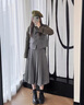 NINE WEST/玖熙輕奢馬丁靴女2025冬新款潮流百搭黑色系帶厚底增高顯瘦短靴 黑色 34 (220mm) 曬單實(shí)拍圖