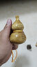 仙佳藝 金絲楠木葫蘆滿水波老料實木福祿葫蘆手把件擺掛件 金絲楠木滿水波紋葫蘆8.5*4.5cm 曬單實拍圖