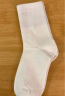 FitonTon5双装袜子女纯棉中筒袜夏季5A抑菌防臭袜堆堆袜薄款吸汗白色袜子 晒单实拍图
