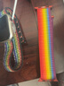 達梭適用apple watch10蘋(píng)果手表表帶尼龍iwatch9/8/7/6/SE/4/5/3回環(huán)運動(dòng)透氣舒適編織ultra2/1表帶 新款-彩虹色 44/45/46/49mm表盤(pán)通用 曬單實(shí)拍圖
